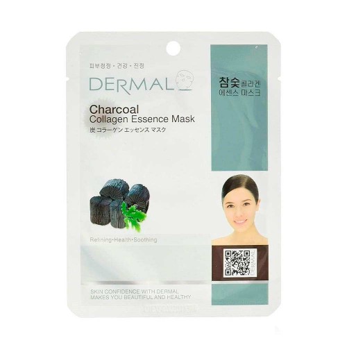 Dermal Charcoal Collagen Essence Mask