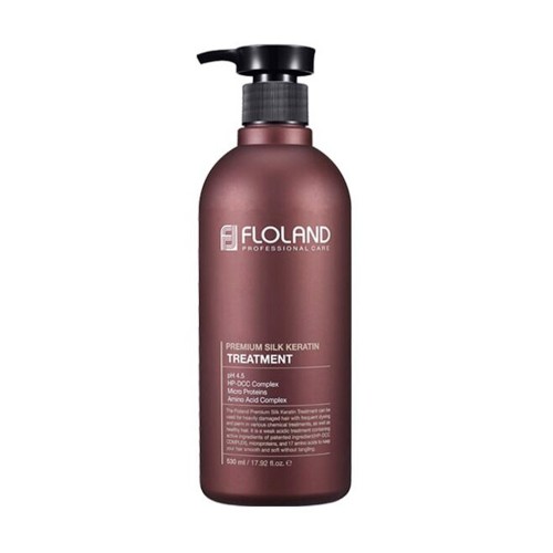 Floland Premium Silk Keratin Treatment, 530 ml