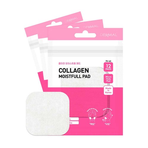 Dermal Collagen Moistfull Pad - 12pcs