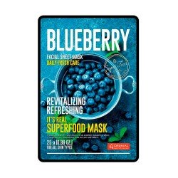 Dermal It's Real superfood Mask Blueberry