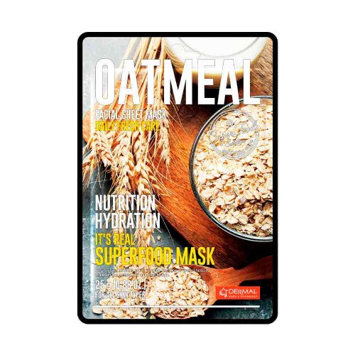 Dermal It's Real superfood Mask Oatmeal