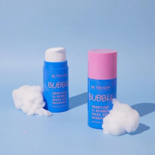 Be The Skin Heartleaf O2 Bubble Wash Off Mask Pack