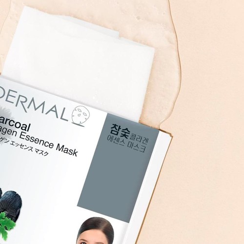 Dermal Charcoal Collagen Essence Mask