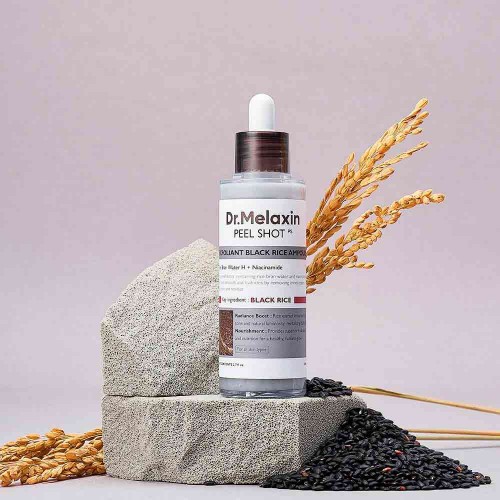 Dr. Melaxin Peel Shot Exfoliant Black Rice Ampoule