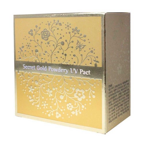 Enough Secret Gold Powdery UV Pact + Refill #21