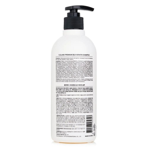 Floland Premium Silk Keratin Shampoo, 530 ml