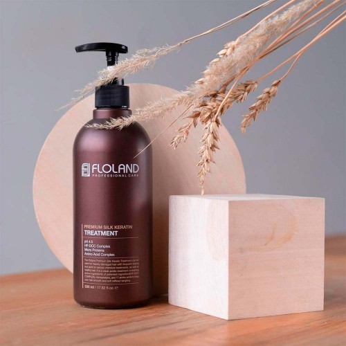 Floland Premium Silk Keratin Treatment, 530 ml