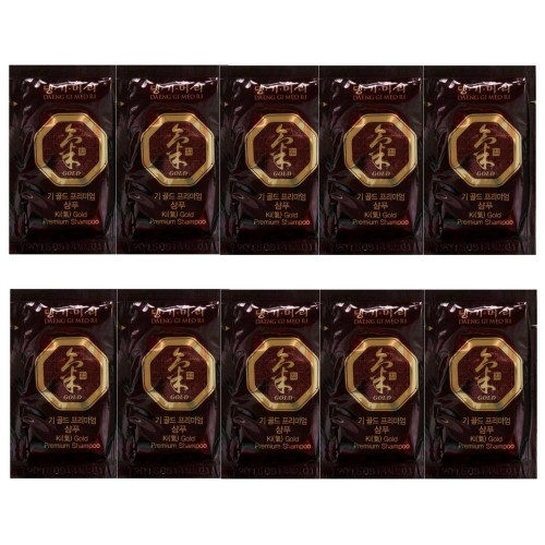 Daeng Gi Meo Ri MINI Ki Gold Premium Shampoo 10x7ml