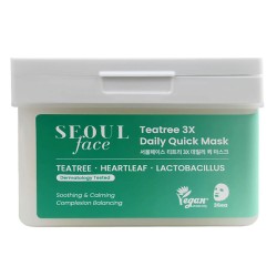 Dermal Seoul Face Teatree 3X Daily Quick Mask