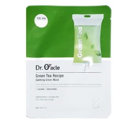 DR. ORACLE Recipe Mask Greentea Recipe Calming Green Mask