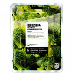FARMSKIN Superfood For Skin Facial Sheet Mask - Broccoli