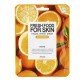 FARMSKIN Freshfood For Skin Facial Sheet Mask - Orange