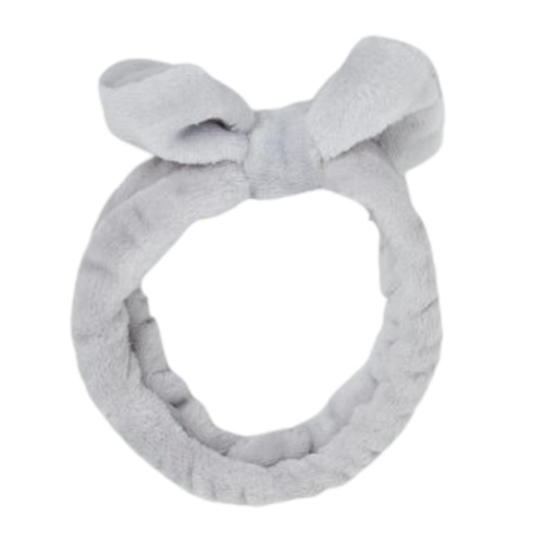 Fluffy Hair Band - Grey