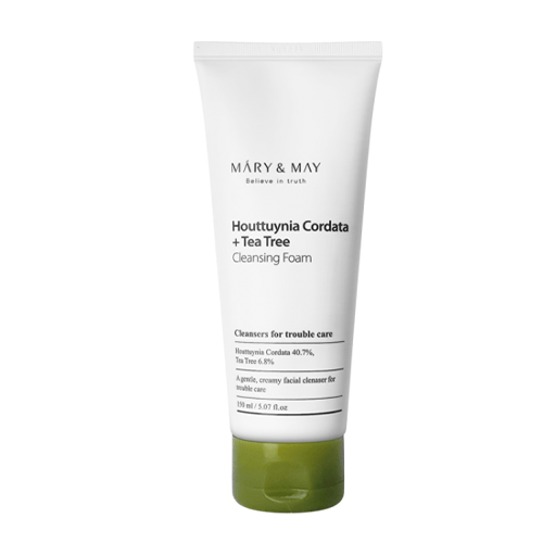 MARY&MAY Houttuynia Cordata + Tea Tree Cleansing Foam