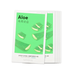 MISSHA Airy Fit Sheet Mask Aloe - 5 mask