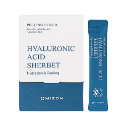 Mizon Hyaluronic Sherbet Peeling Scrub 40 x 5g