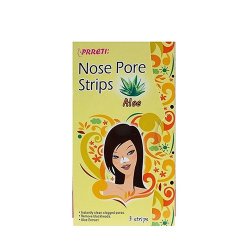PRRETI Nose Pore Strips Aloe 3 pcs