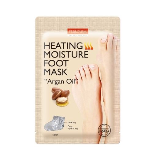 PUREDERM Heating Moisture Foot Mask - Argan Oil