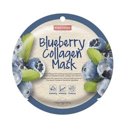 PUREDERM Circle Blueberry Collagen Mask