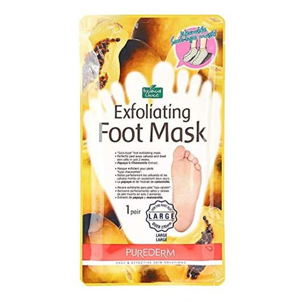 Purederm Exfoliating Foot Mask Large