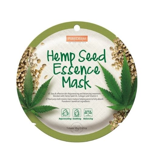 PUREDERM Circle Hemp Seed Essence Mask