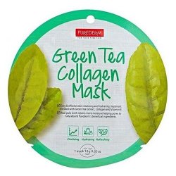 PUREDERM Circle Green Tea Collagen Mask
