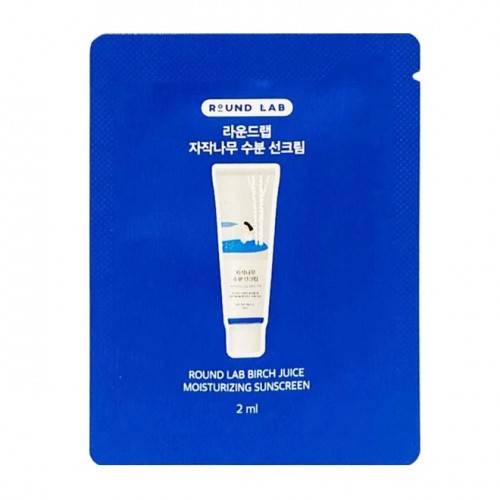 Round Lab Birch Juice Moisturizing Sunscreen SPF50+ PA++++ 2ml