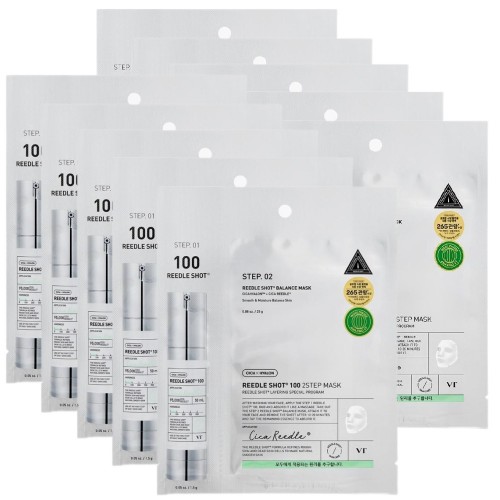 VT Cosmetics Mild Reedle Shot 100 2-Step Mask Set 10x