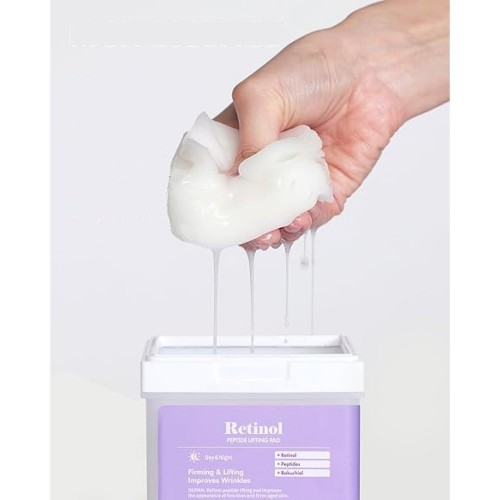 Dermal Retinol Peptide Lifting Pad - 12pcs