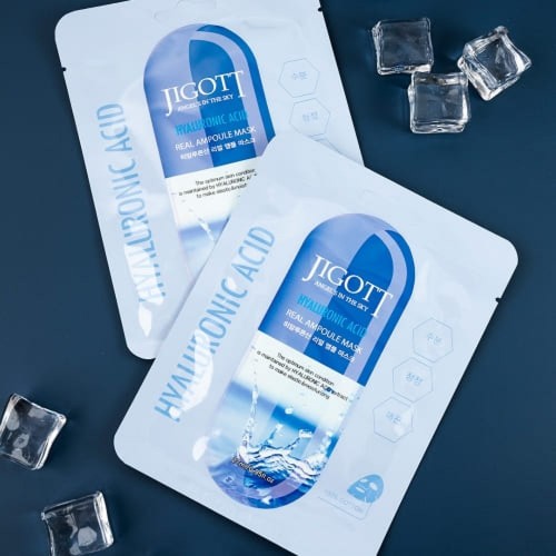 Jigott Real Ampoule Mask Hyaluronic Acid