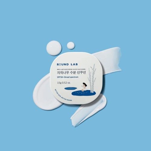 Round Lab Birch Juice Moisutrizing Sun Cushion