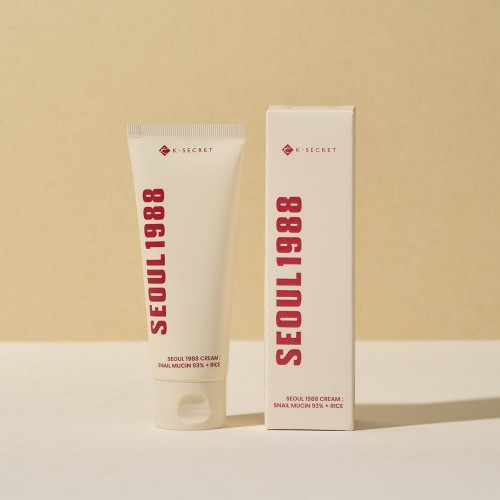 K-Secret Seoul 1988 Cream Snail Mucin 93% and Rice