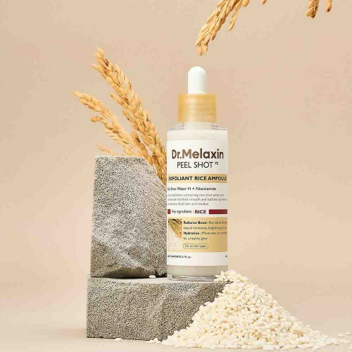 Dr. Melaxin Peel Shot Exfoliant White Rice Ampoule
