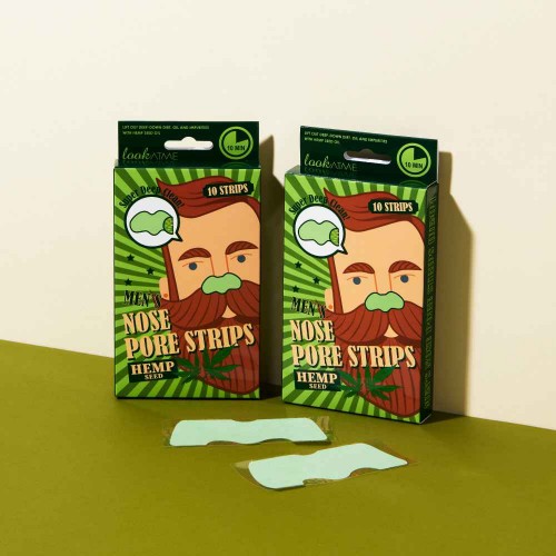 Look At Me Men's Nose Pore Strips - Hemp Seed 1ea