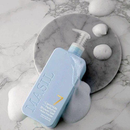 Masil 7 Ceramide Perfume Shower Gel Baby Powder Stick