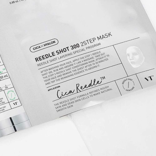VT Cosmetics Mild Reedle Shot 300 2-Step Mask