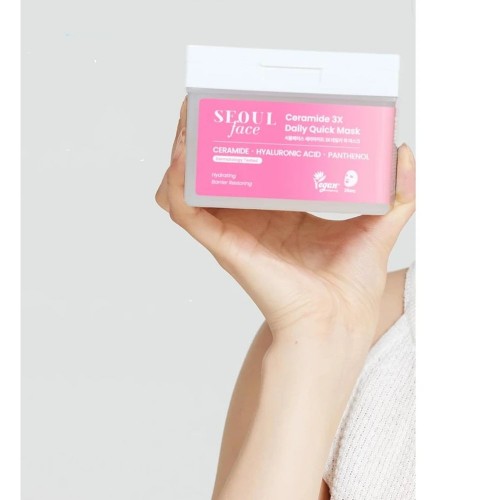 Dermal Seoul Face Ceramide 3X Daily Quick Mask