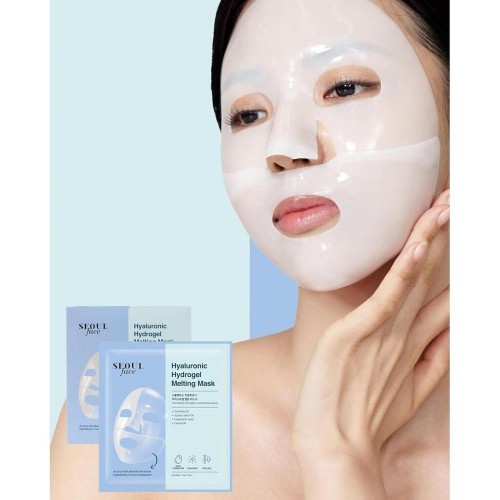 Dermal Seoul Face Hyaluronic Hydrogel Melting Mask 4pcs