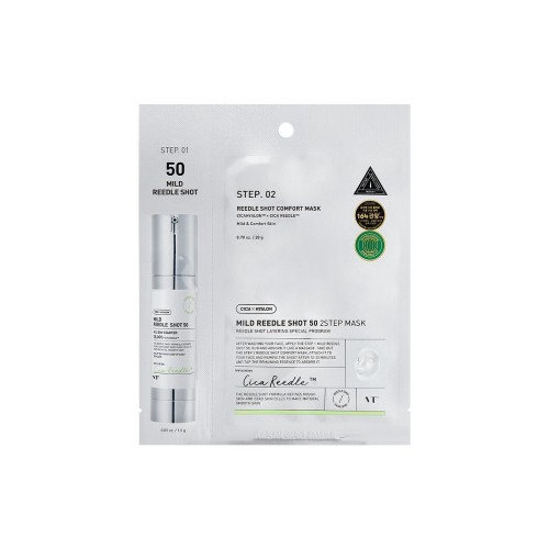 VT Cosmetics Mild Reedle Shot 50 2-Step Mask