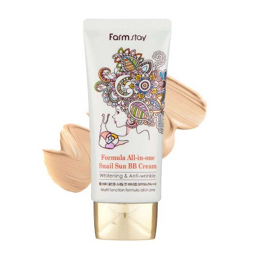 FarmStay Formula All-In-One Snail Sun BB Cream