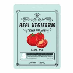 Fortheskin Super Food Real Vegifarm Double Shot Mask - Tomato