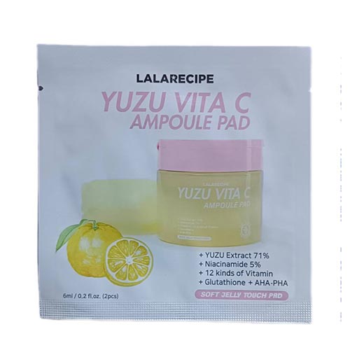 Lalarecipe Yuzu Vita C Ampoule Pad 6ml