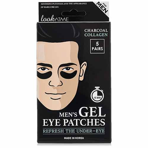 Look At Me Men's Eye Patches - Charcoal Collagen