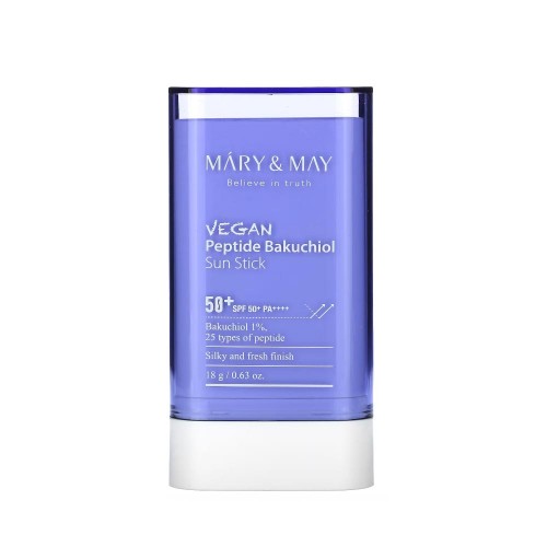 MARY&MAY Vegan Peptide Bakuchiol Sun Stick SPF50+