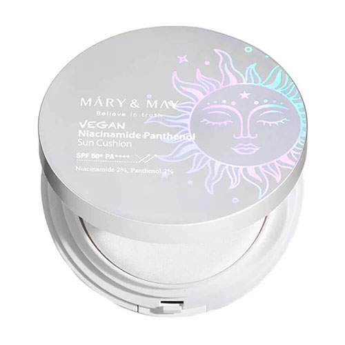 Mary&May Vegan Niacinamide Panthenol Sun Cushion Spf50+ Pa++++