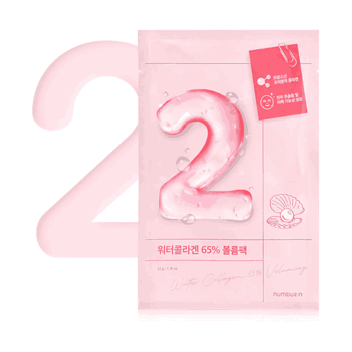 Numbuzin No.2 Water Collagen 65% Voluming Sheet Mask