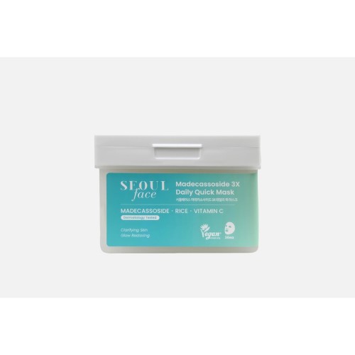 Dermal Seoul Face Madecassoside 3X Daily Quick Mask