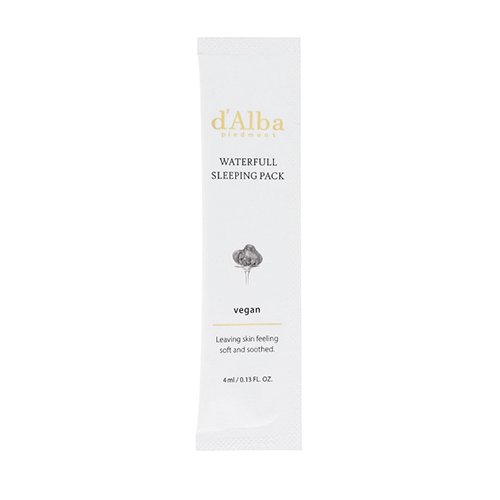 D'Alba Waterfull Vegan Sleeping Pack 1 x 12ml